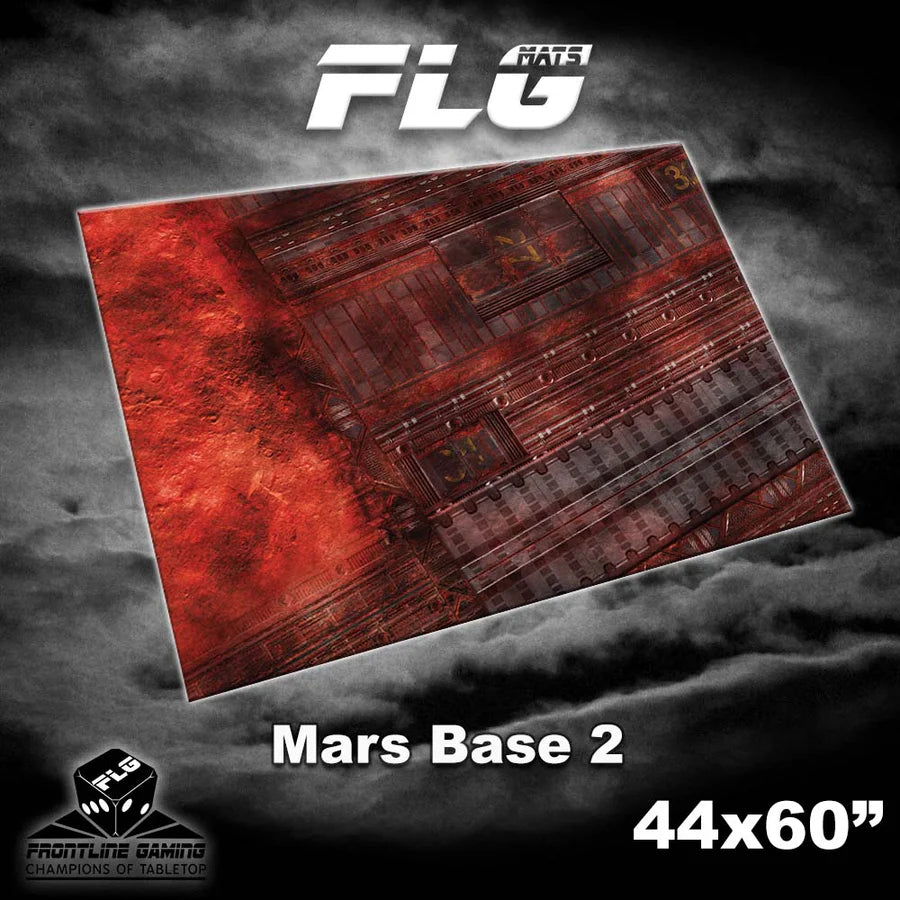 Frontline Gaming Mats: Mars Base 2 44x60