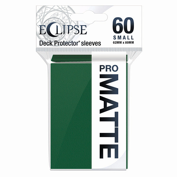 Ultra Pro Small Eclipse Sleeves - Matte Forest Green