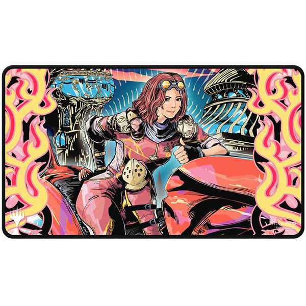 Magic the Gathering CCG: Aetherdrift - Chandra, Apark Hunter (Variant Art) Playmat