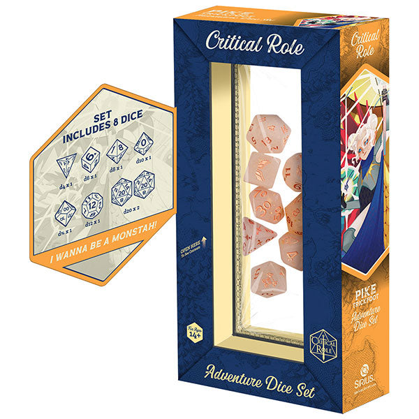 Vox Machina Adventure Dice: Pike Trickfoot