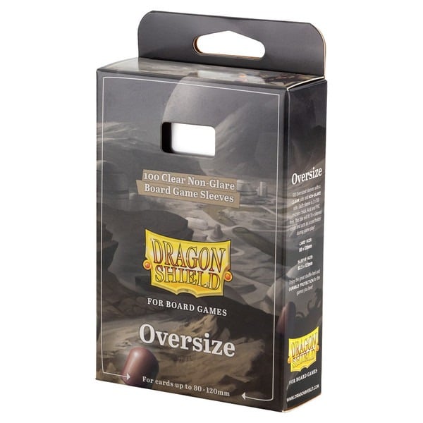 Dragon Shield: Oversize Board Game Sleeves (100) (80mm x 120mm)
