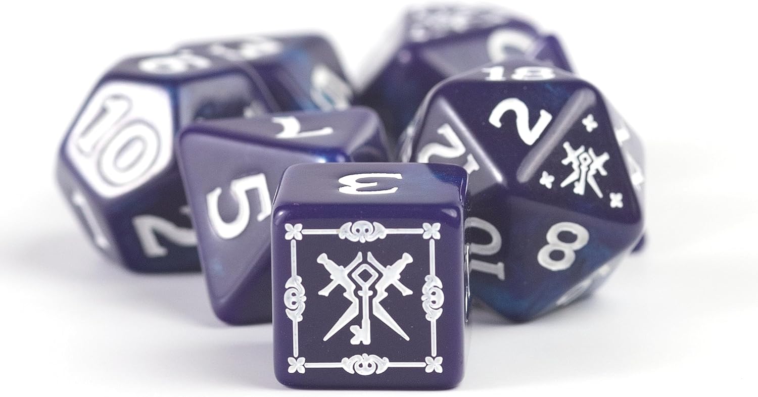 Dungeons & Dragons: Adventure Dice - Rogue Purple