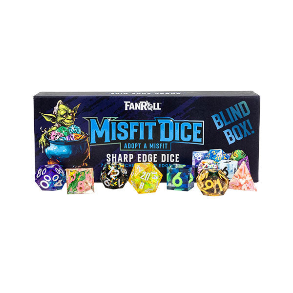 Mystery Misfit Sharp Edge Dice: 7-Die Blind Box