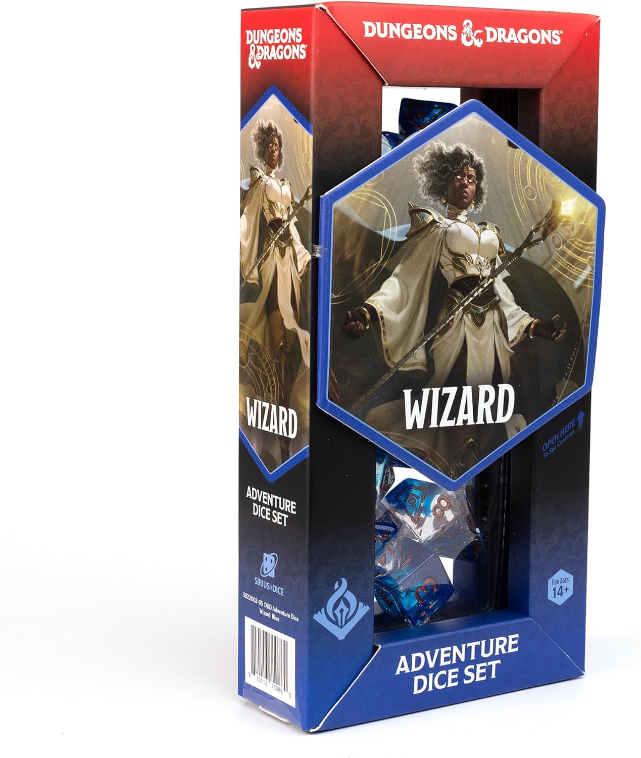 Dungeons & Dragons: Adventure Dice - Wizard Blue