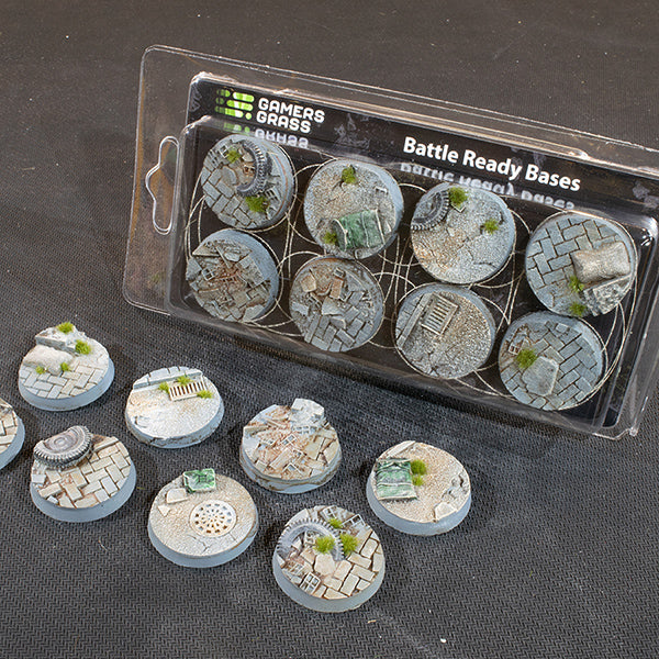 Battle Ready Bases: Urban Warfare- Round 32mm (x8)