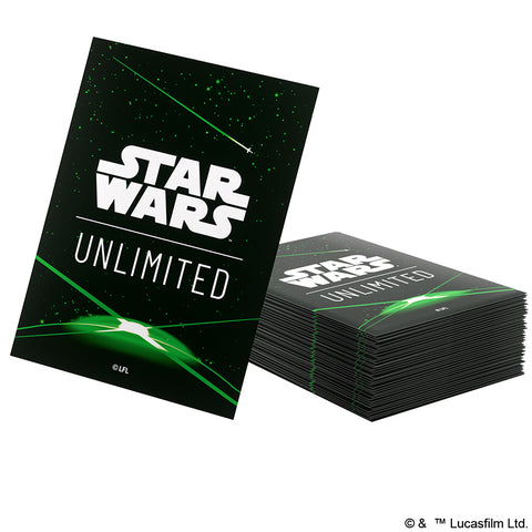 Star Wars: Unlimited Art Sleeves - Card Back Green