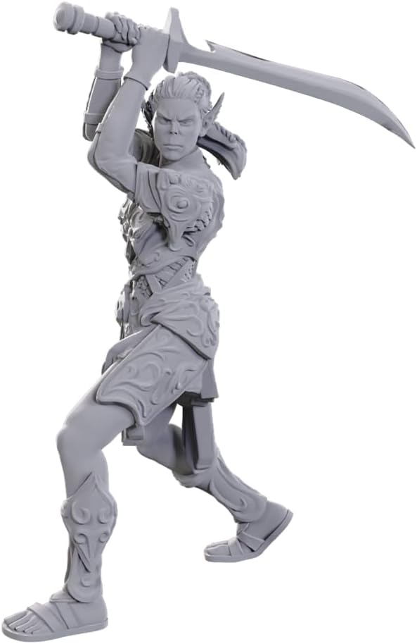 Dungeons & Dragons: Nolzur's Marvelous Unpainted Miniatures - Special Edition Baldur's Gate 3, Lae'zel & Shadowheart