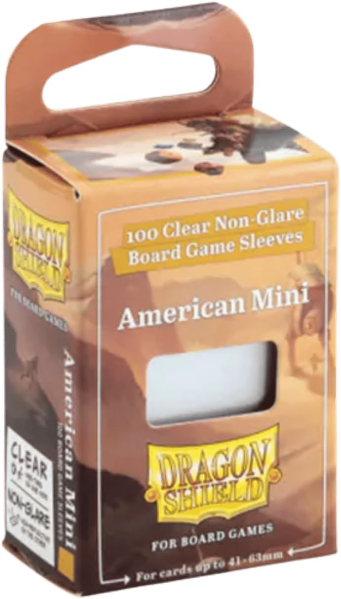 Dragon Shield: American Mini Board Game Sleeves (100)