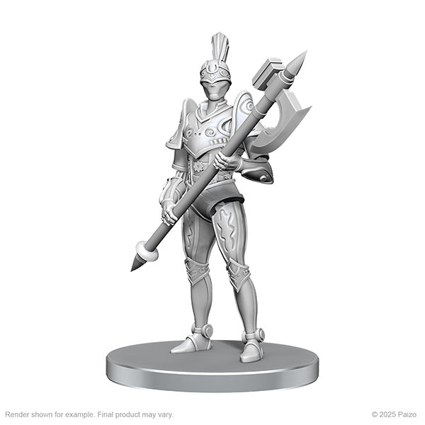 Pathfinder Battles Deep Cuts Unpainted Miniatures: W26 Clockwork Warriors
