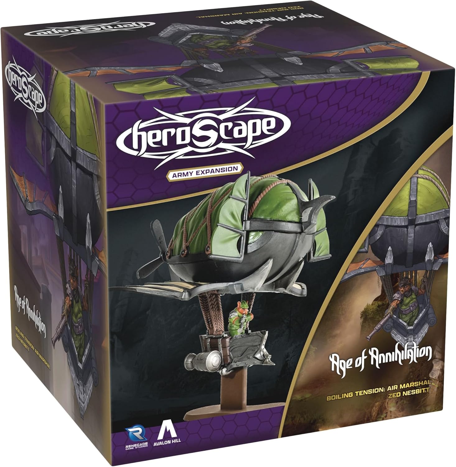 Heroscape: Air Marshal Zed Nesbitt Army Expansion