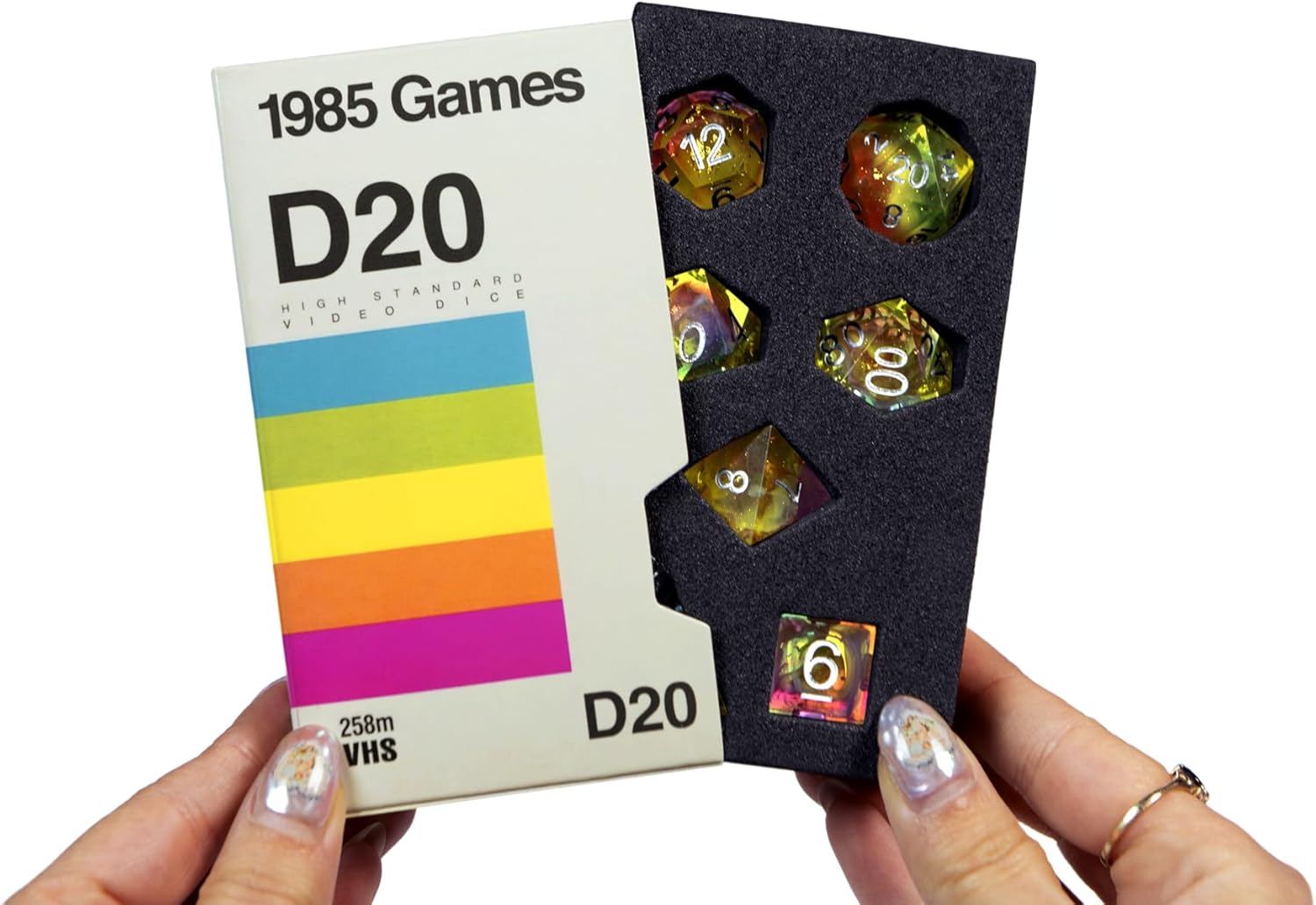 1985 Games: VHS Dice - Rainbow