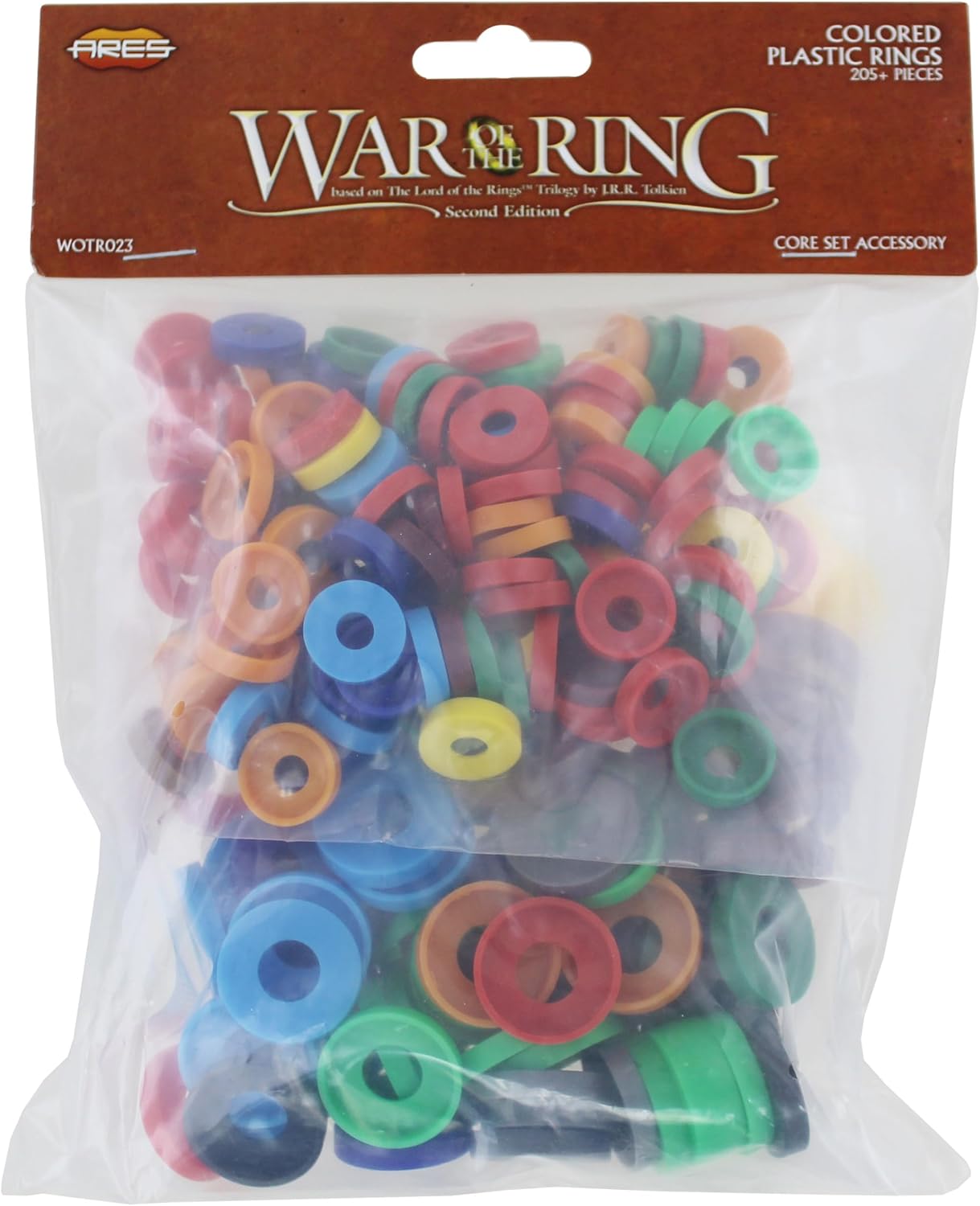 War of the Ring: Colored Plastic Rings - Core Set