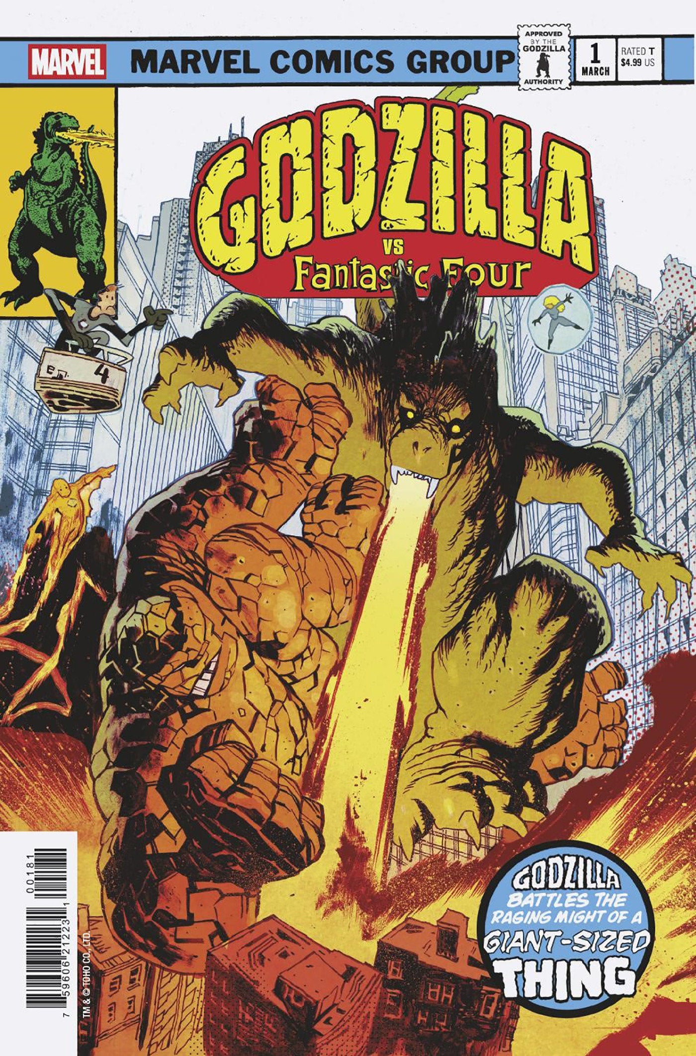 Godzilla vs. Fantastic Four 