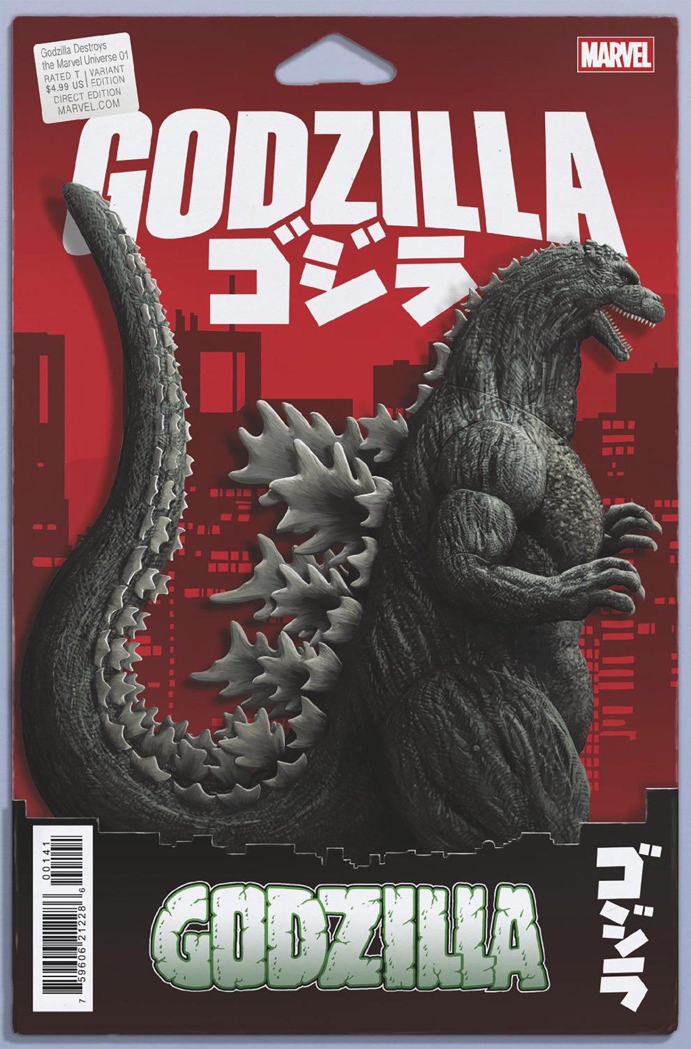 Godzilla Destroys The Marvel Universe 