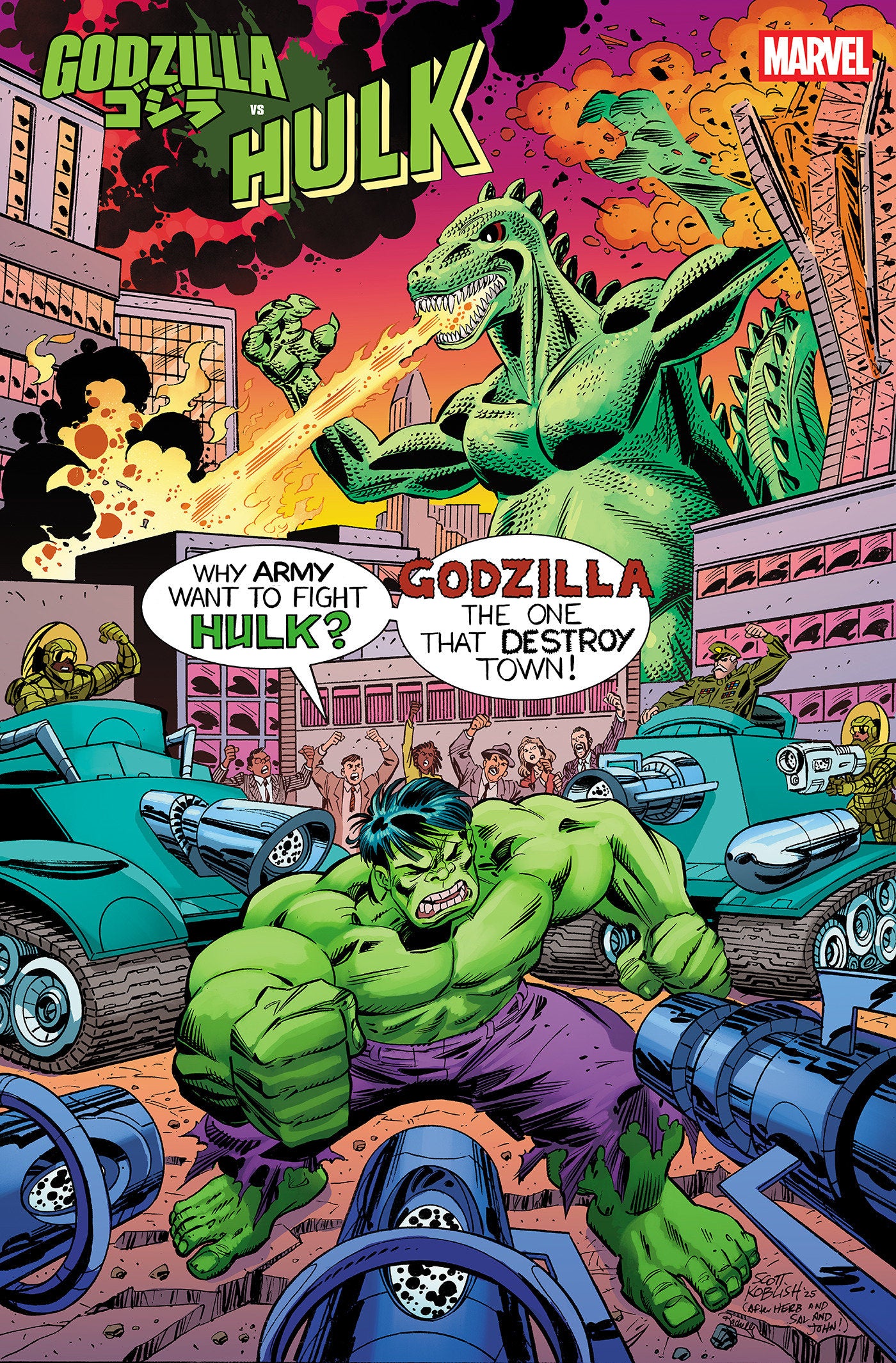 Godzilla vs. Hulk 