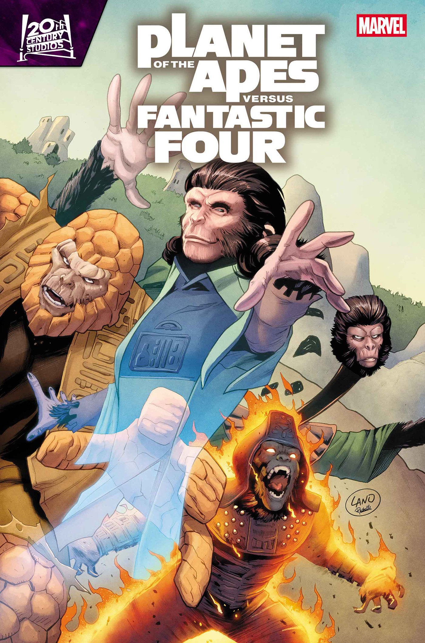 Planet Of The Apes vs. Fantastic Four 