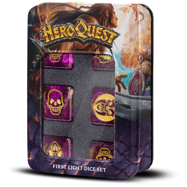 HeroQuest First Light D6 Dice Set