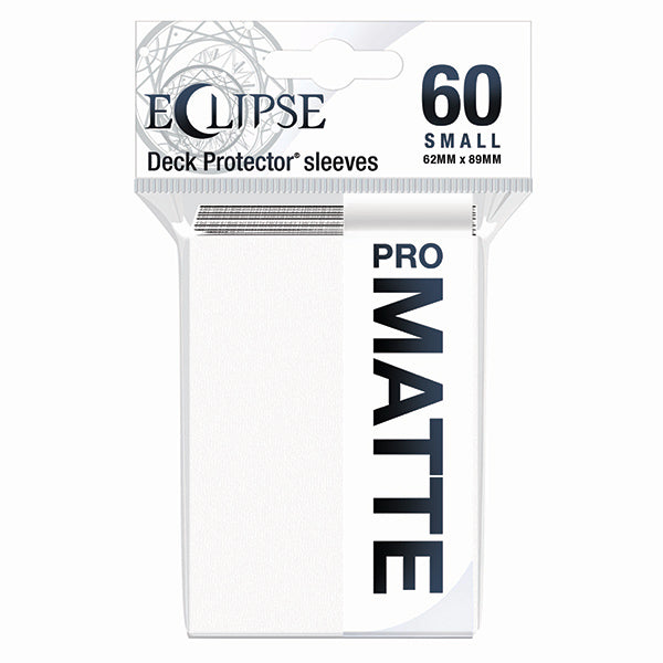 Ultra Pro Small Eclipse Sleeves - Arctic White Matte (60)