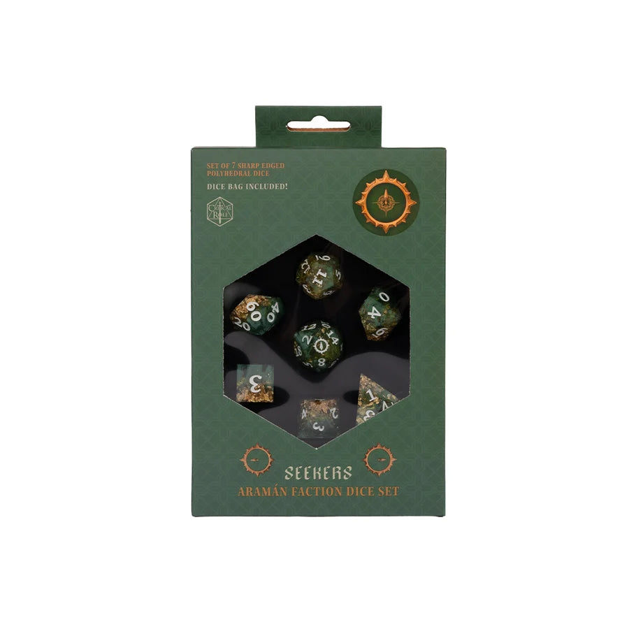 Araman Faction Dice Set: Seekers