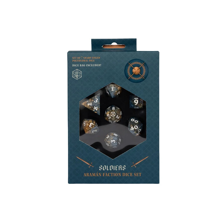 Araman Faction Dice Set: Soldiers