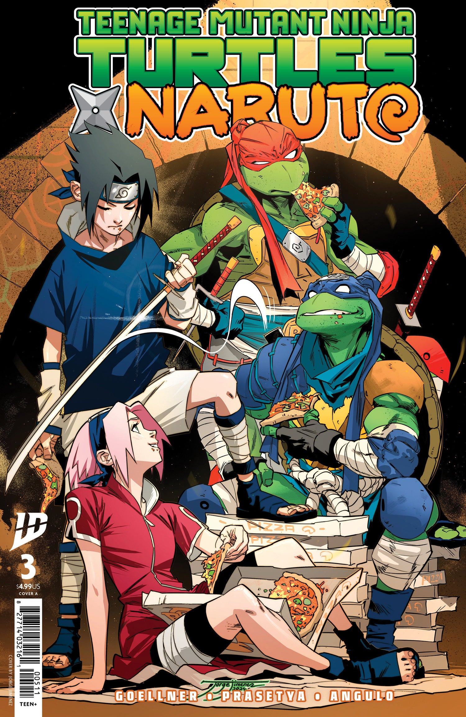 Teenage Mutant Ninja Turtles X Naruto 