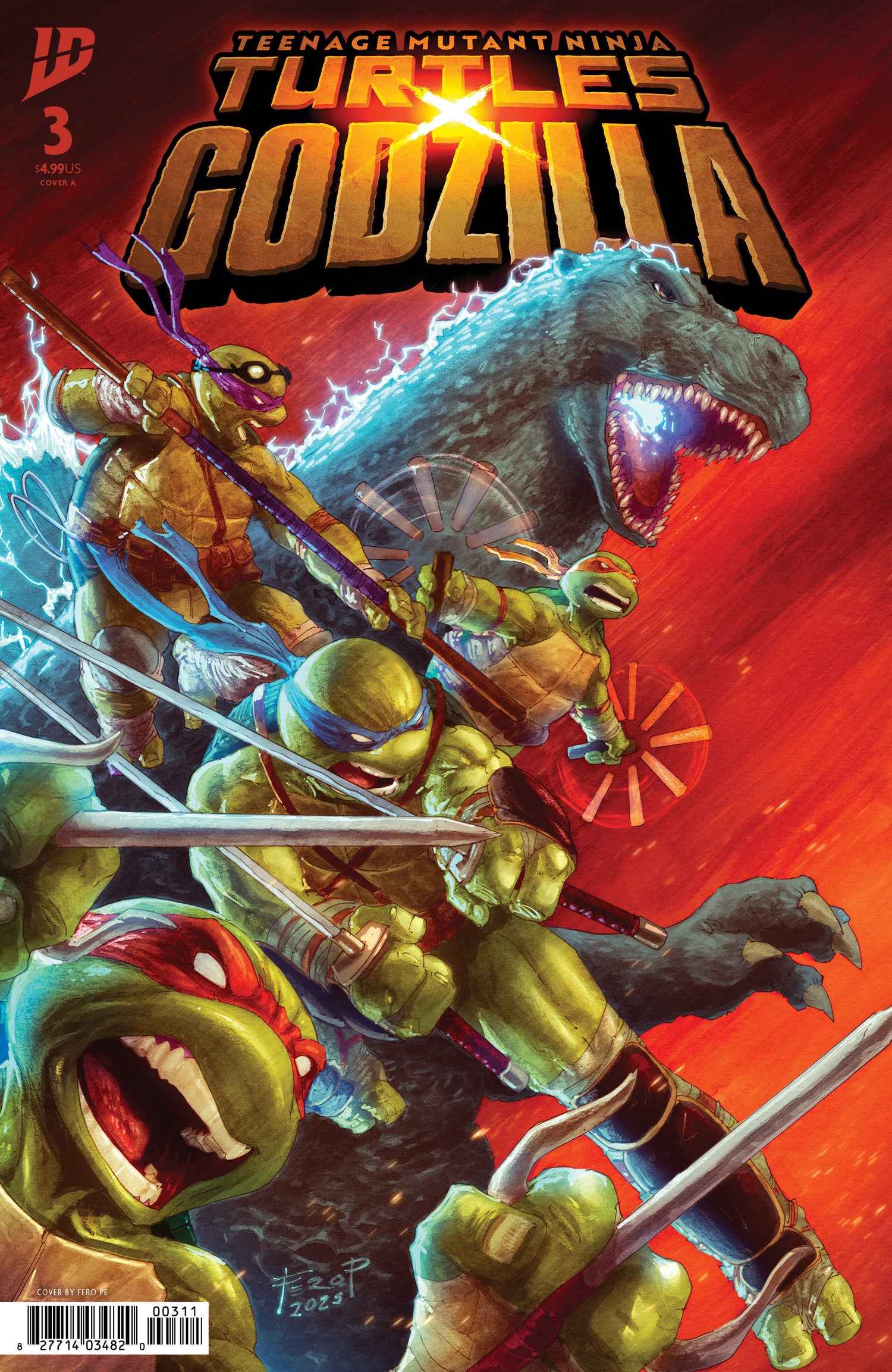 Teenage Mutant Ninja Turtles X Godzilla 