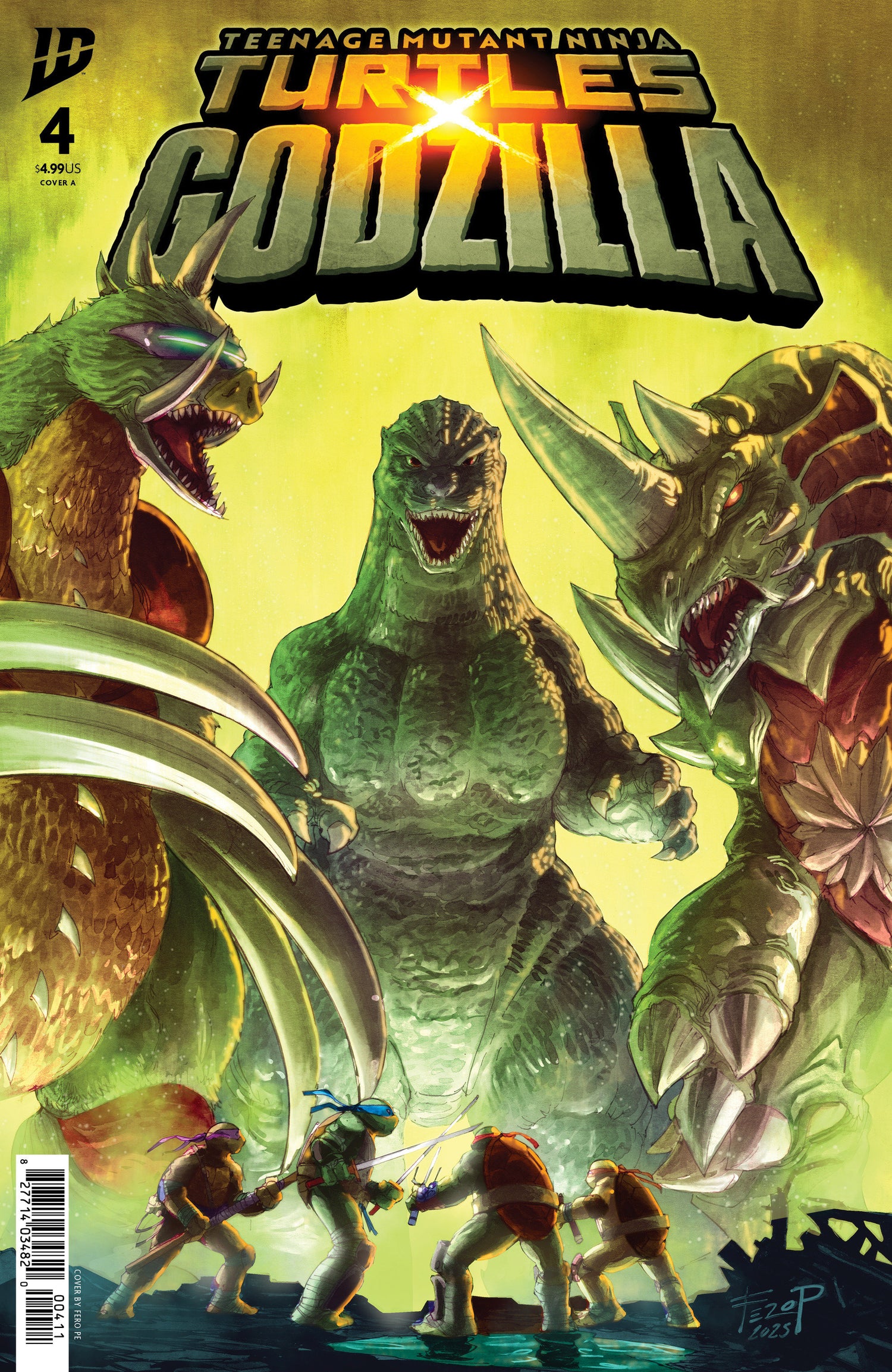 Teenage Mutant Ninja Turtles X Godzilla 
