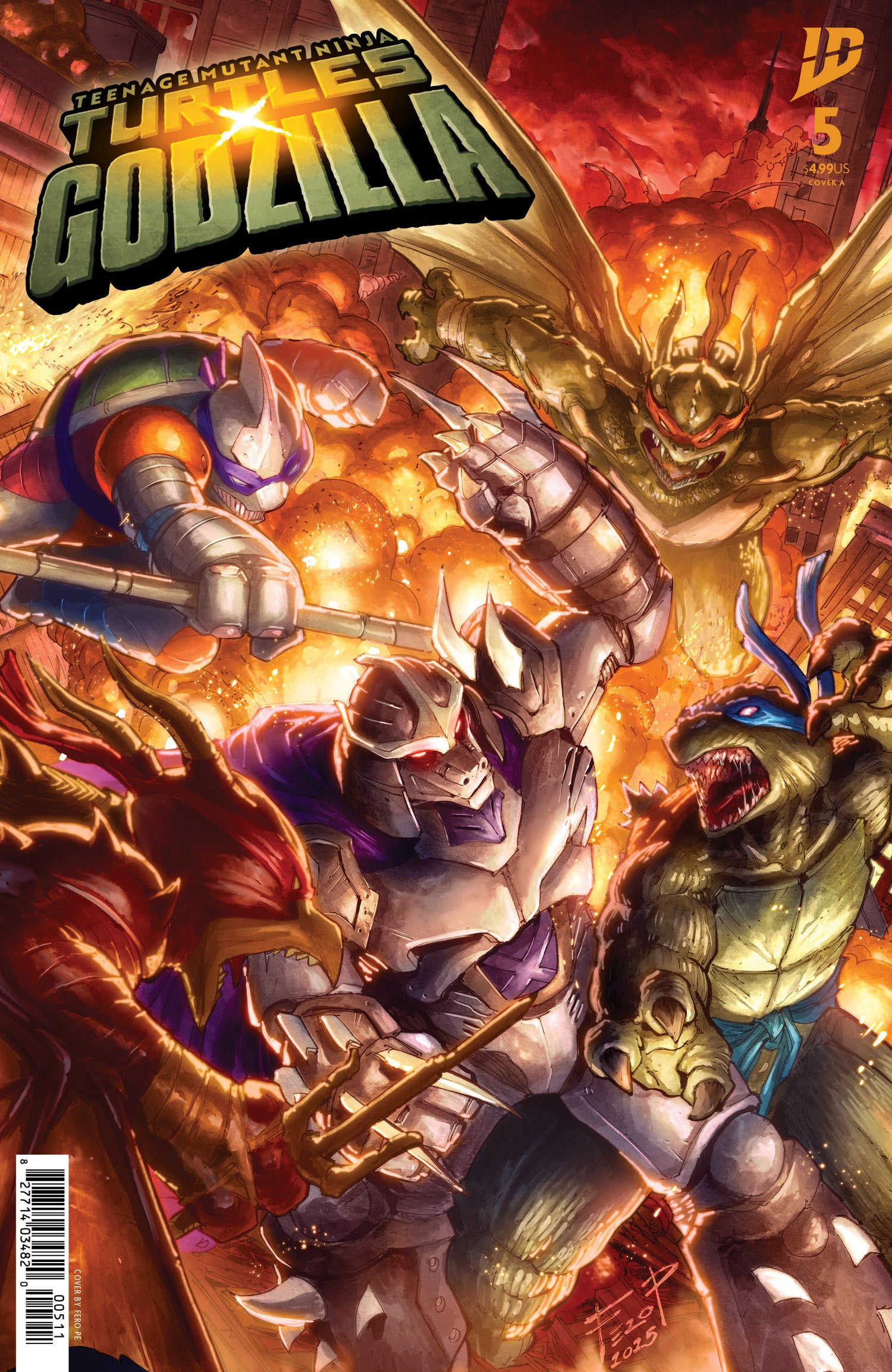 Teenage Mutant Ninja Turtles X Godzilla 