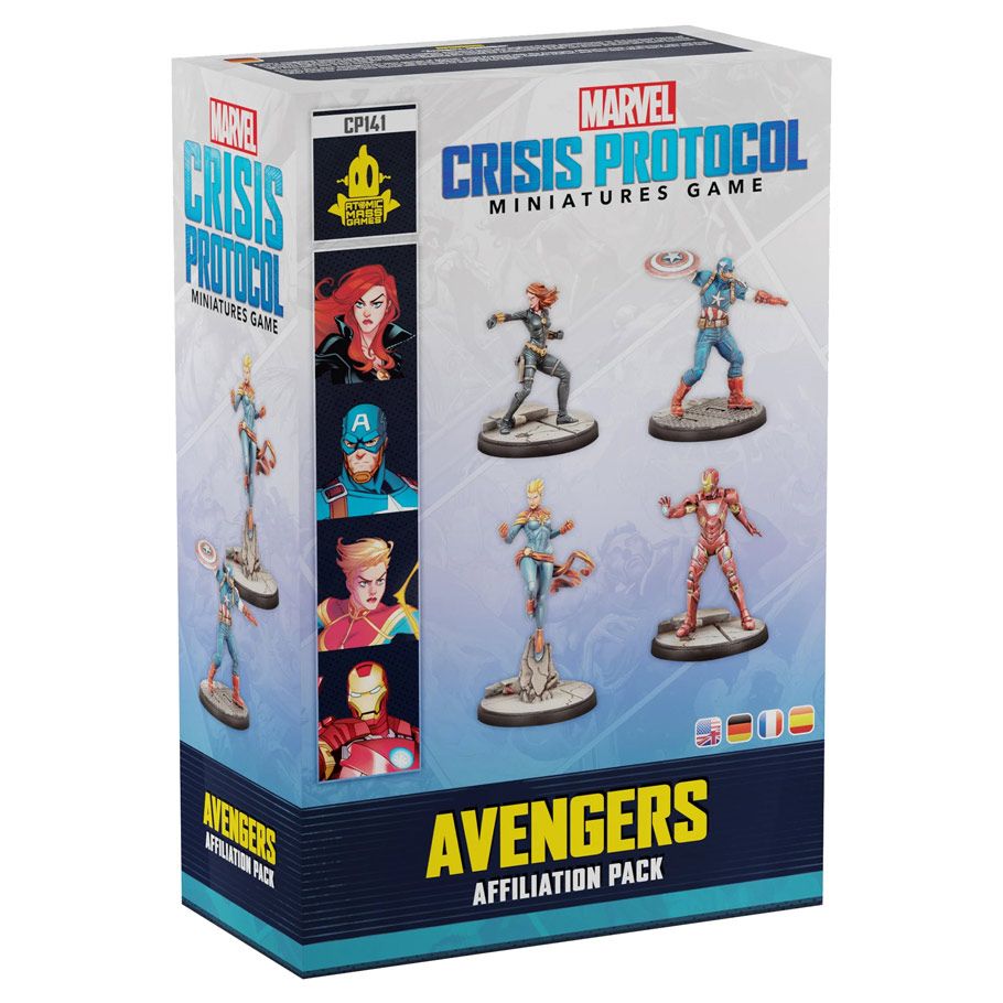 Marvel: Crisis Protocol - Avengers Affiliation Pack