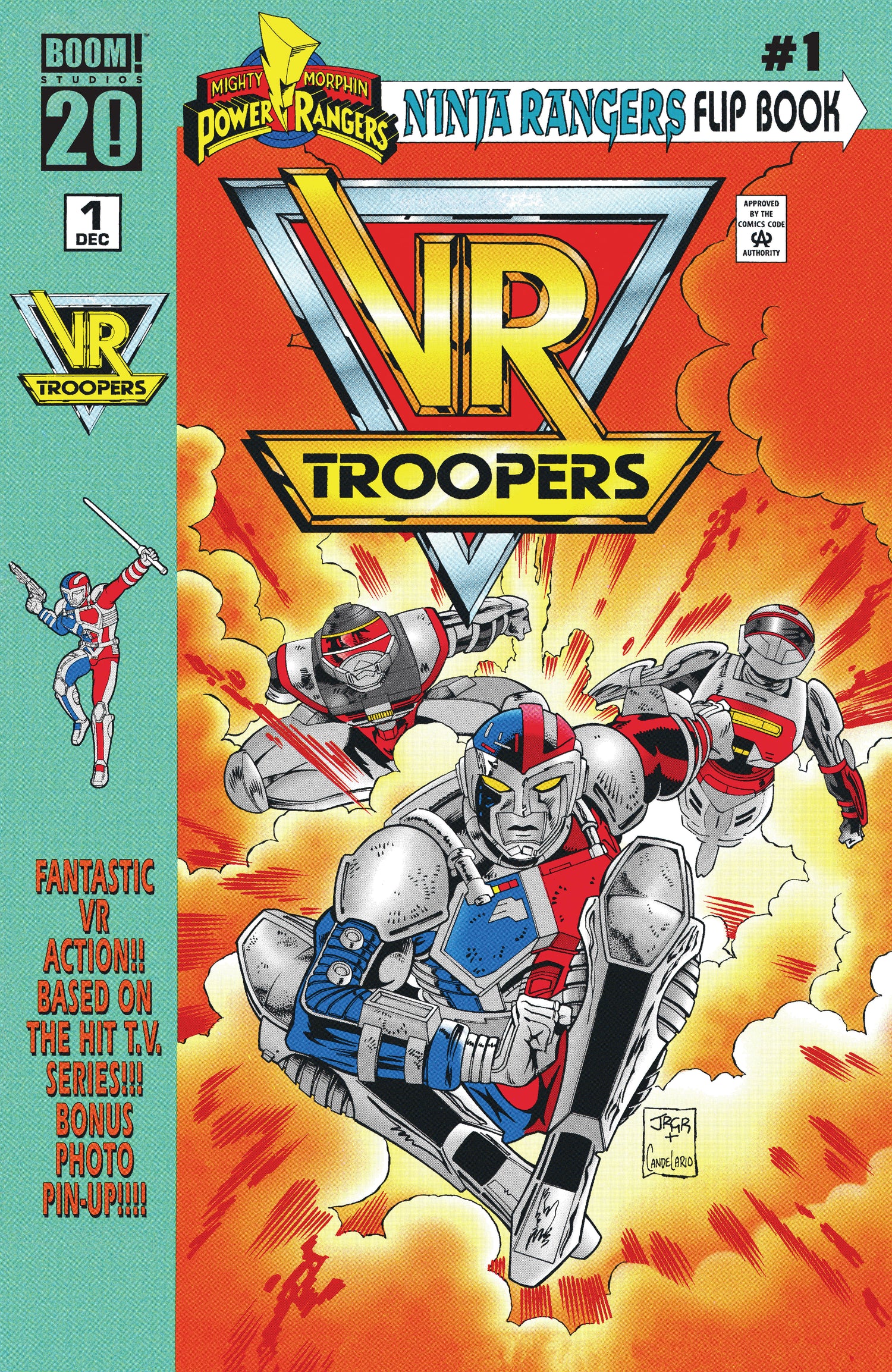 Vr Troopers/Power Rangers Flipbook Facsimile Edition 