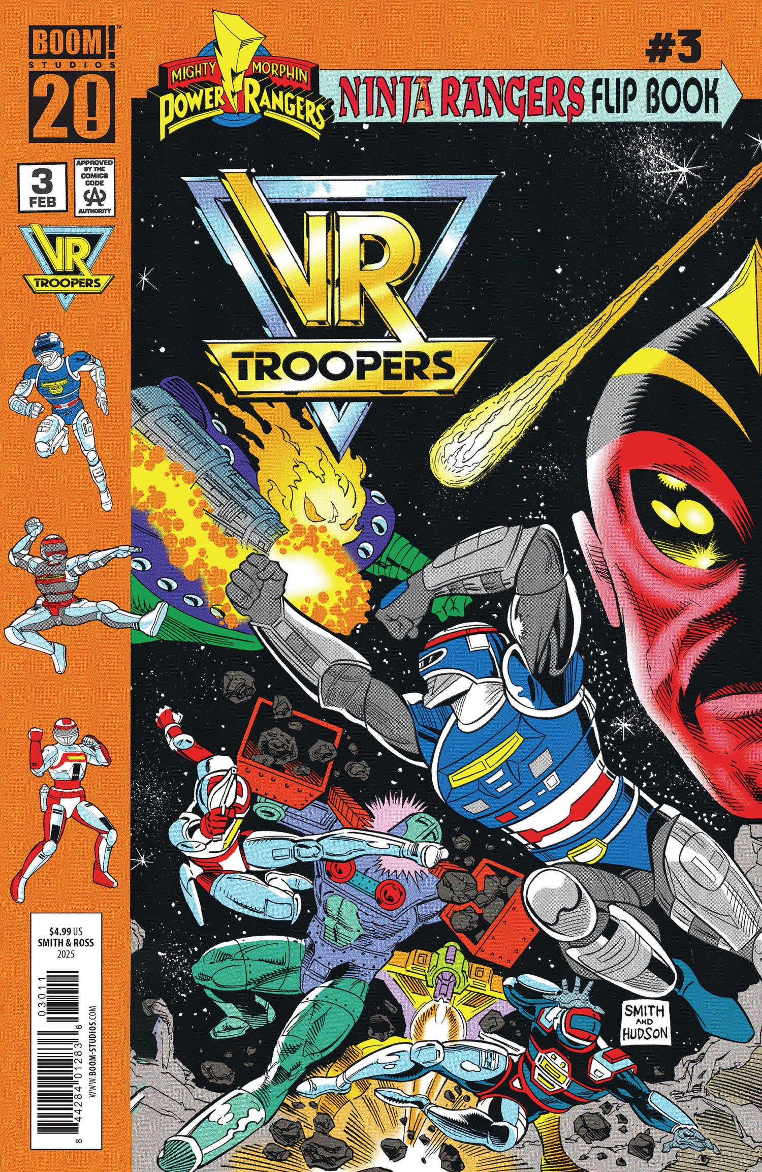Vr Troopers/Power Rangers Flipbook Facsimile Edition 