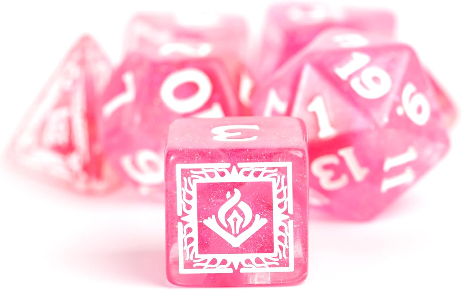 Dungeons & Dragons: Adventure Dice - Wizard Fuchsia