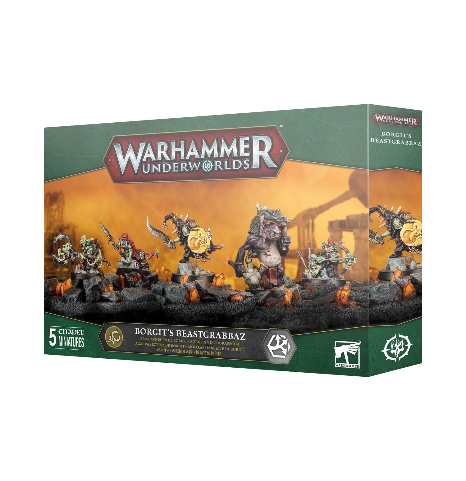 Warhammer Underworlds: Borgits Beastgrabbaz