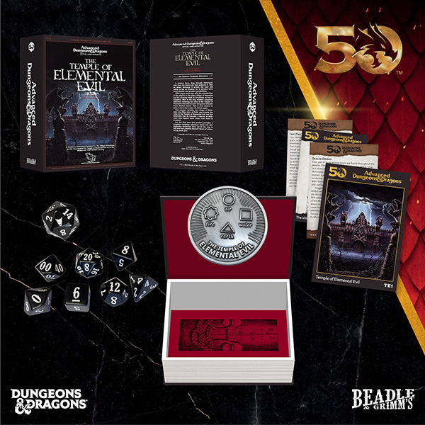 Dungeons & Dragons Classic Module Dice Set: Temple of Elemental Evil