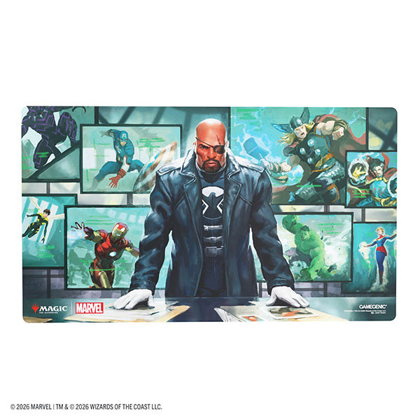 Magic the Gathering: Marvel Super Heroes - Director Nick Fury Playmat