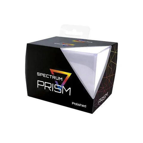 BCW Supplies: Spectrum - Polished Prism Deck Case Crystal Clear 50ct