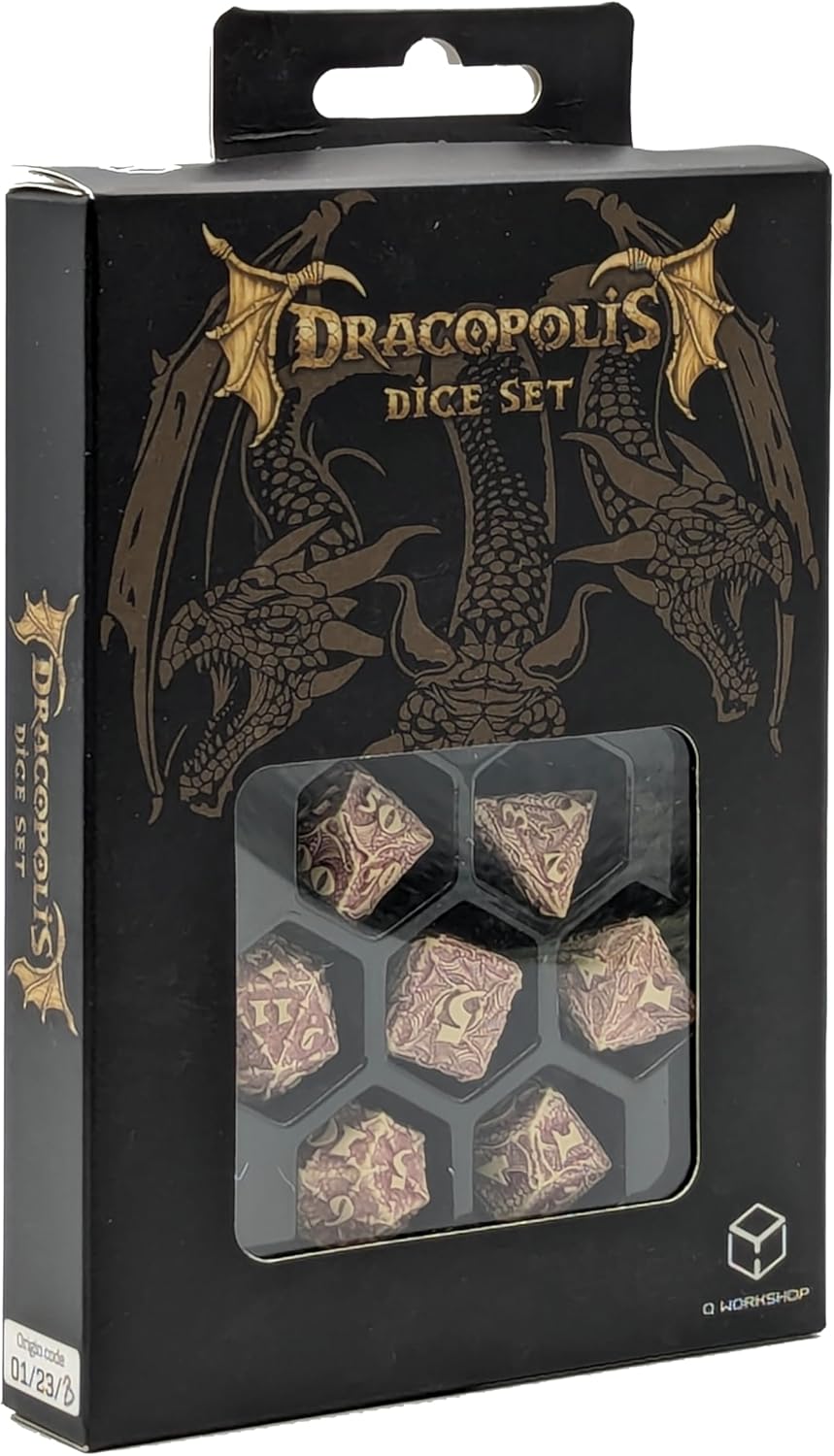 Dracopolis Dice Set: The Yuacatan Featherwing (7)