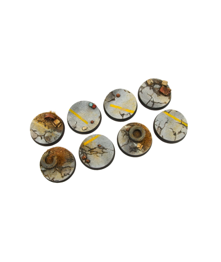 Micro Art Studio: Highway Bases: Round 32mm (4)