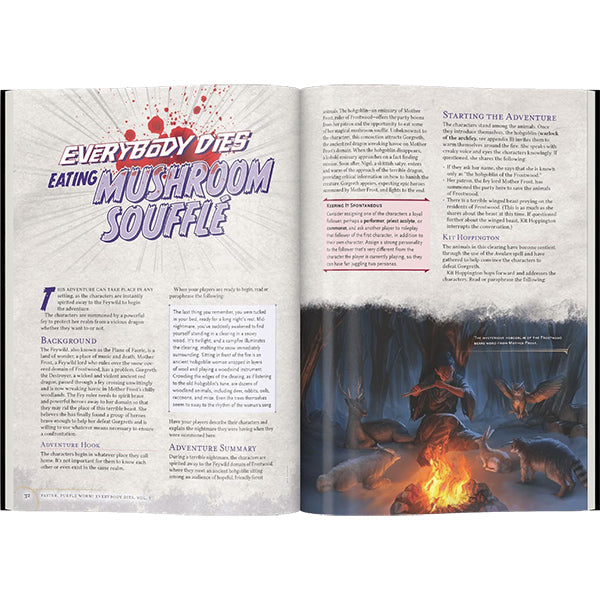 D&D Adventures: Everybody Dies, Vol. 1 - Faster, Purple Worm!