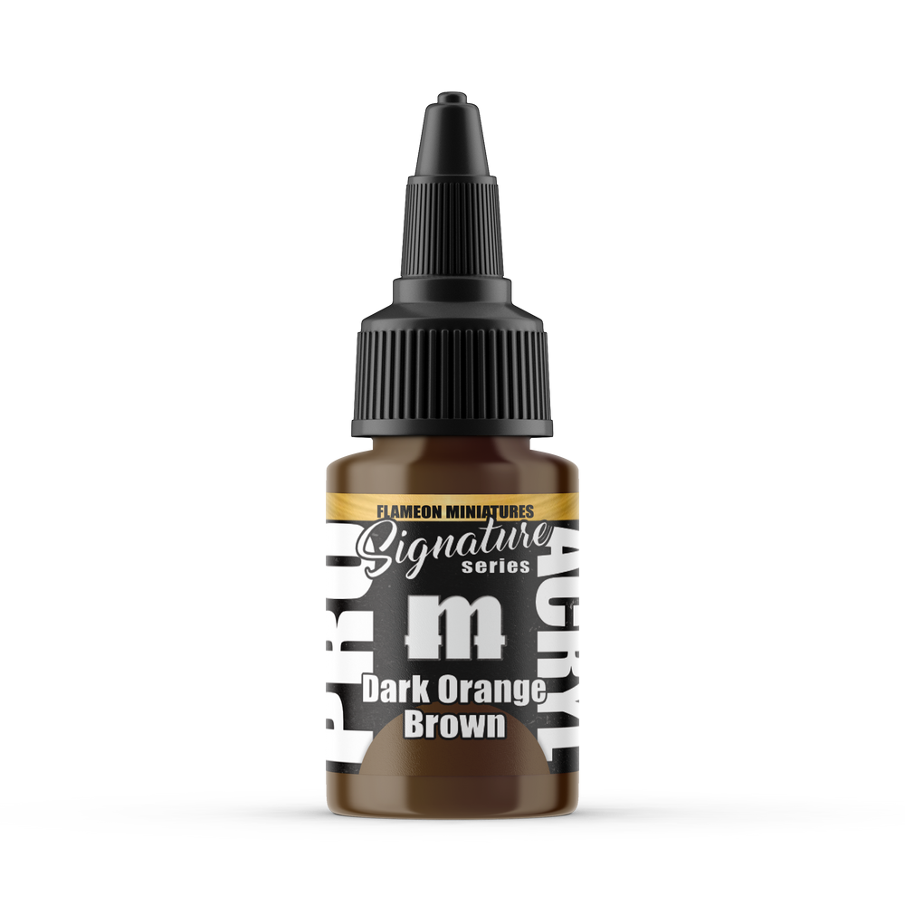 Pro Acryl: Flameon Series - Dark Orange Brown (22ml)