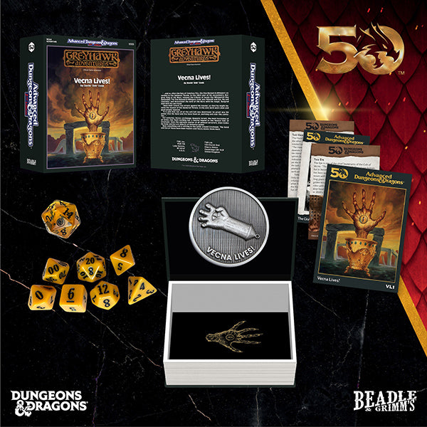 Dungeons & Dragons Classic Module Dice Set: Vecna Lives