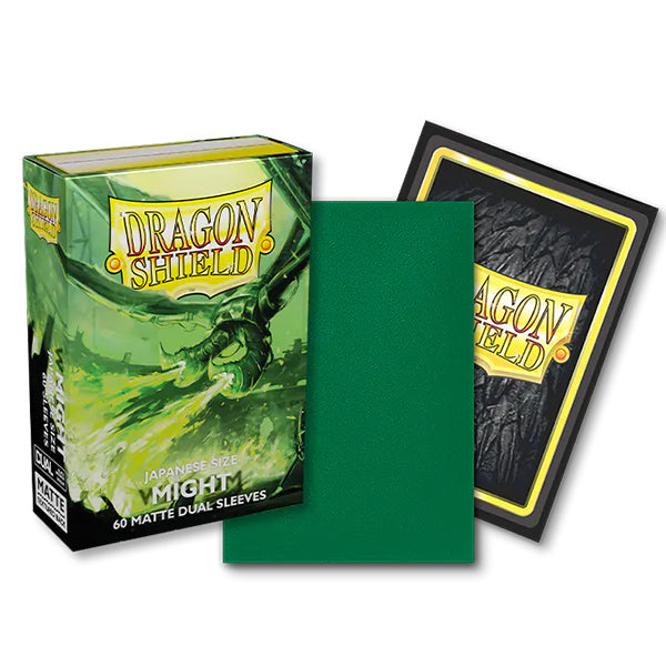 Dragon Shield Sleeves: Japanese Size Dual - Matte Might (60)