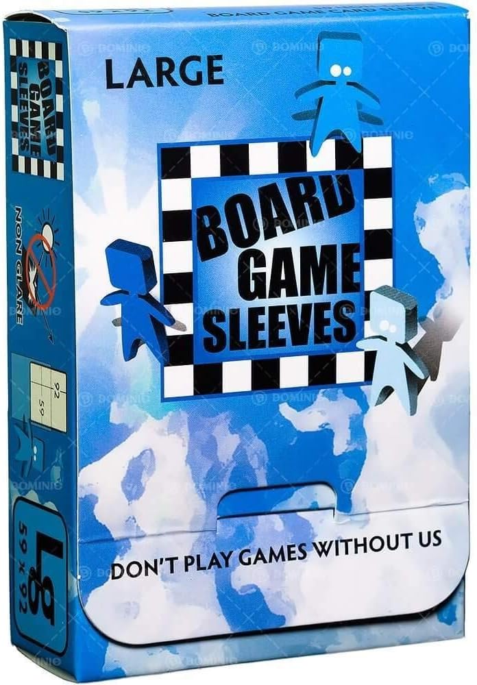 Board Game Sleeves: Large Non-glare