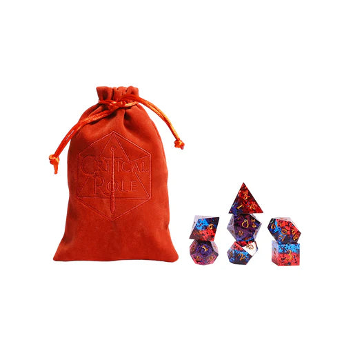 Critical Role Champion Dice Set: Caleb Widogast