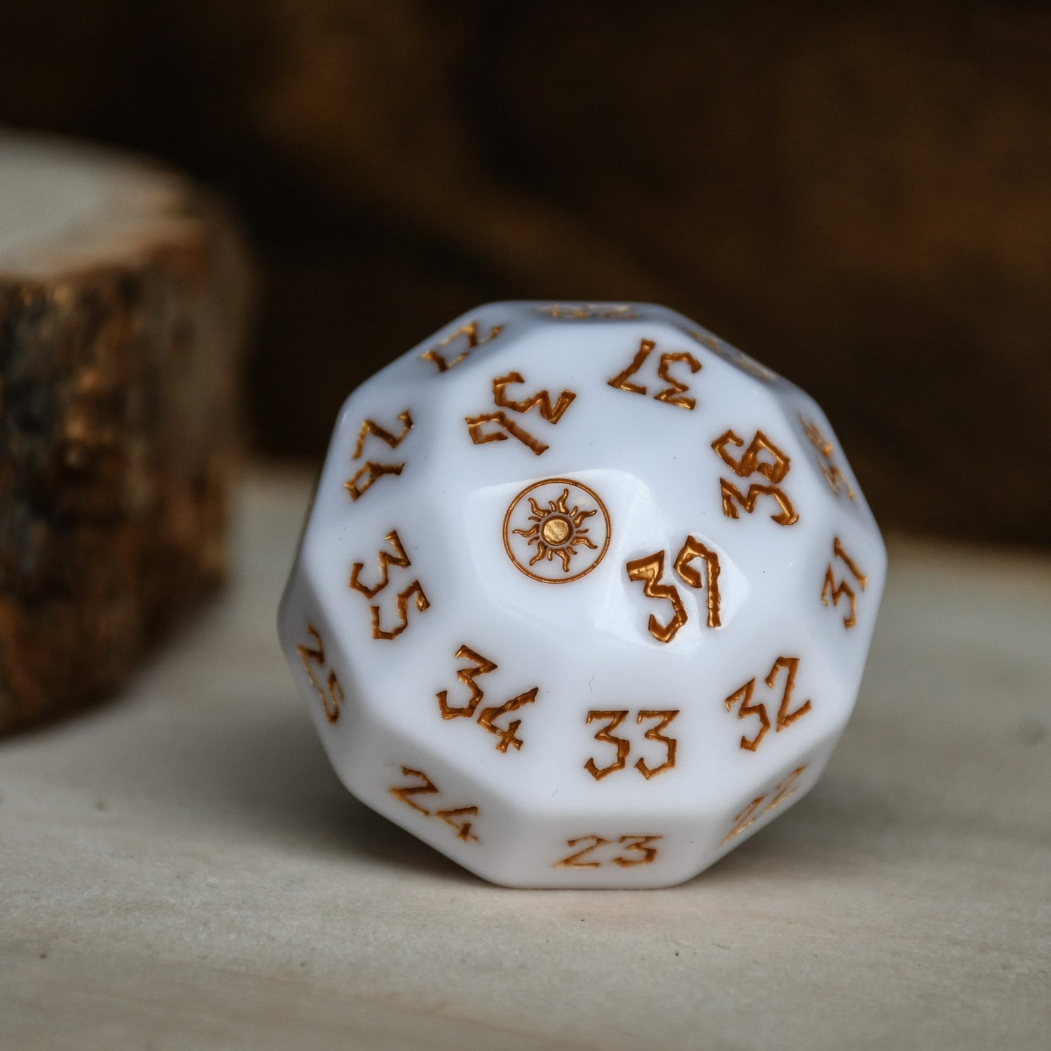 Plains Mana Spindown Acrylic D40