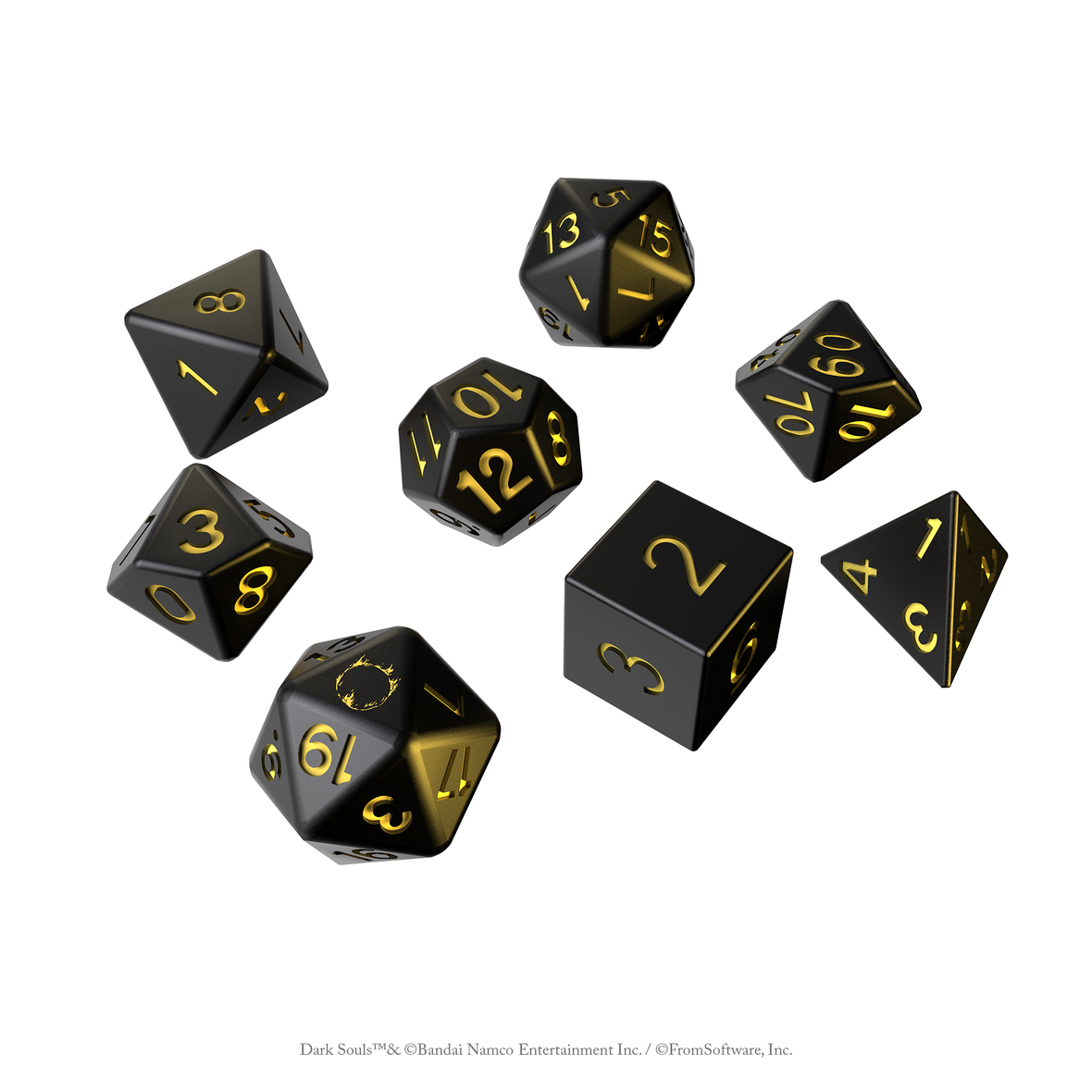 Dark Souls Cursed Dice Set
