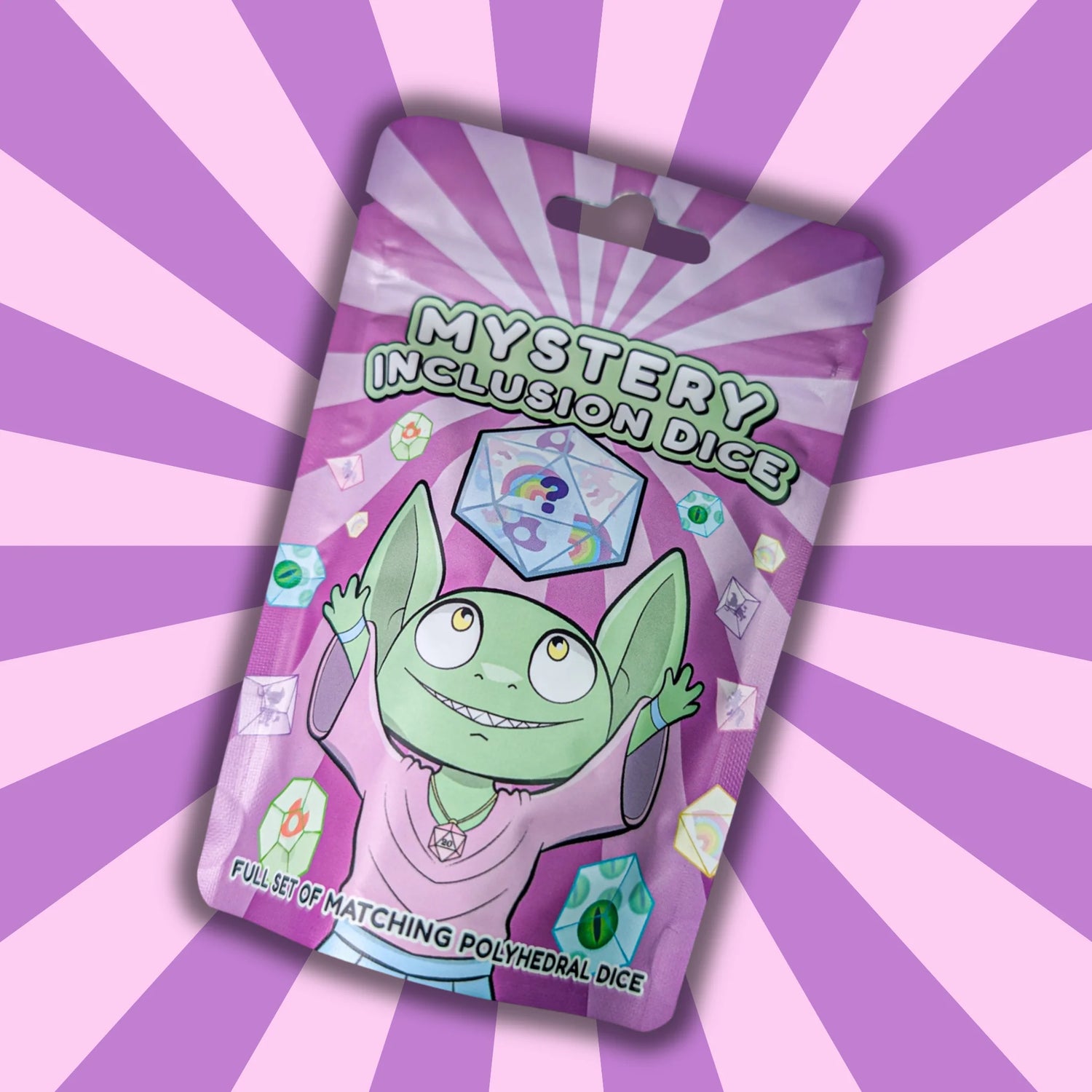 Mystery Dice Goblin Filled/Inclusion Dice