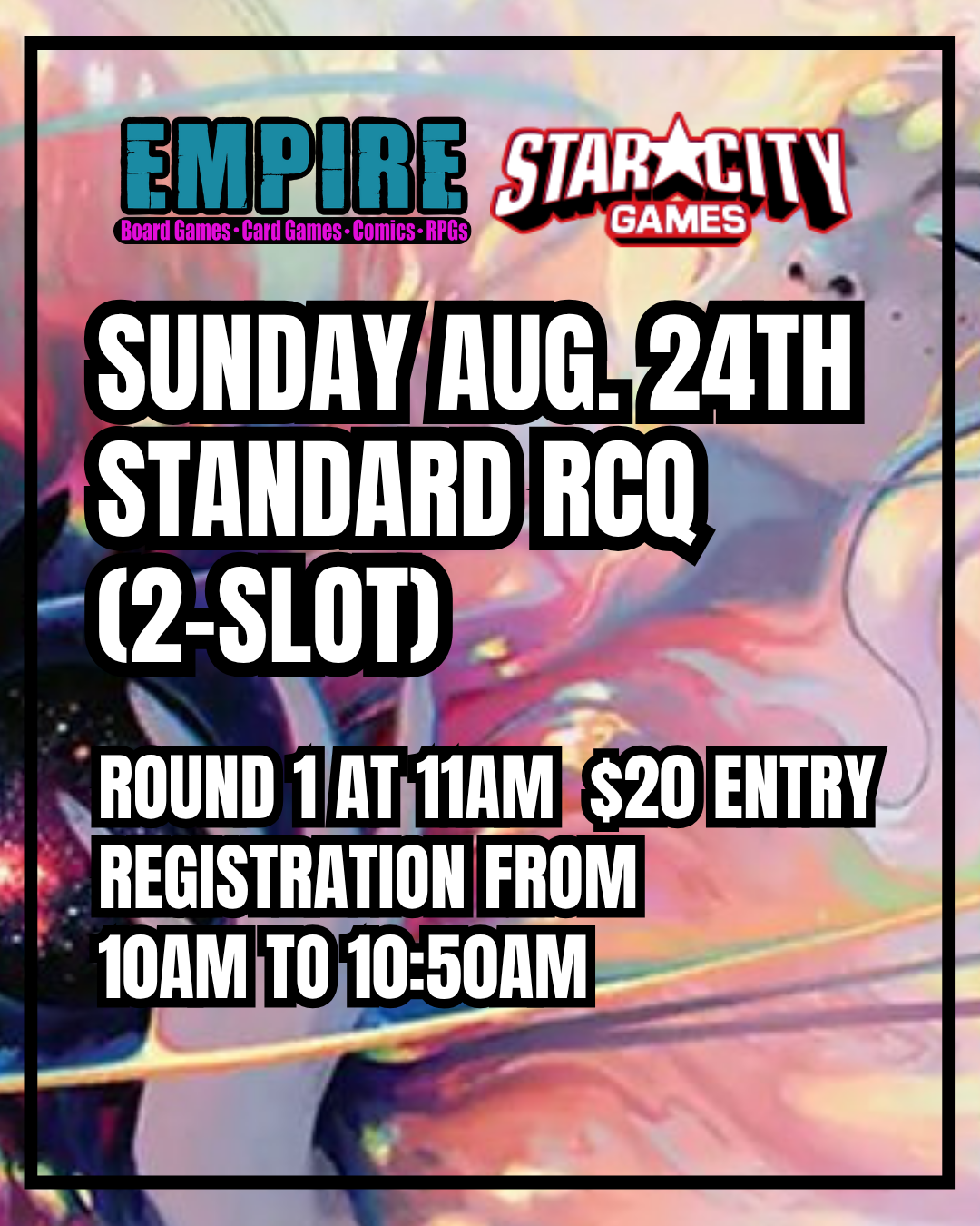 🏆 Empire Games – US RCQ 2025–26 Round 2 (2-Slot) Aug.