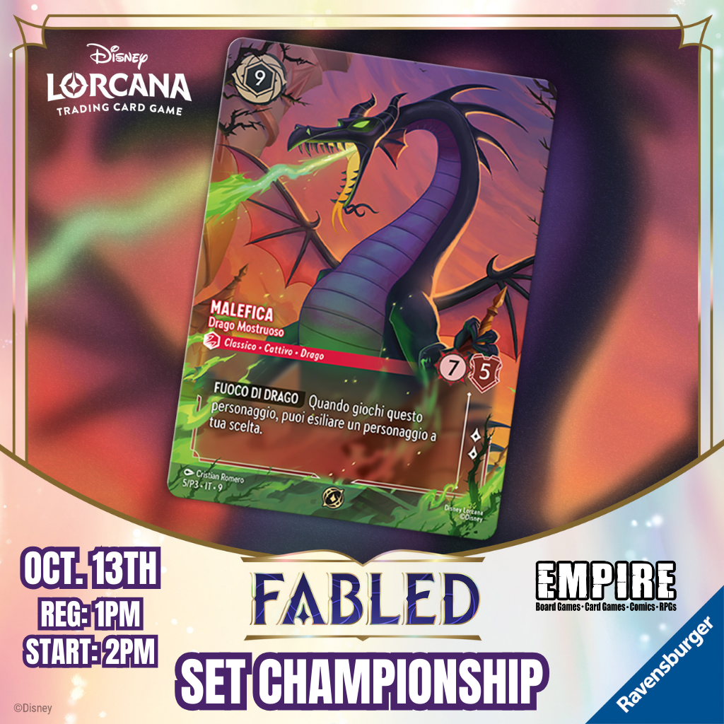 ⚔️ Empire Games – Fabled Set Championship ✨