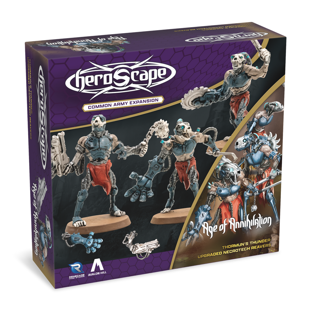 Heroscape: Upgraded Necrotech Reavers Army Expansion